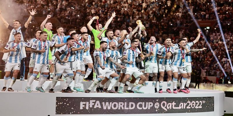 Argentina đang dẫn đầu Bảng xếp hạng bóng đá nam FIFA