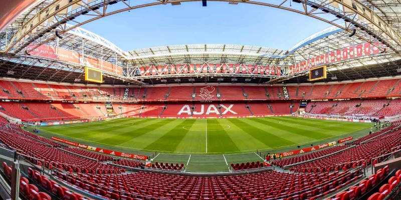 Sân nhà của câu lạc bộ Ajax Amsterdam - Johan Cruyff Arena