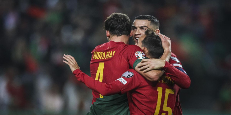 Bồ Đào Nha thị uy sức mạnh tại bảng F Euro 2024 vòng loại